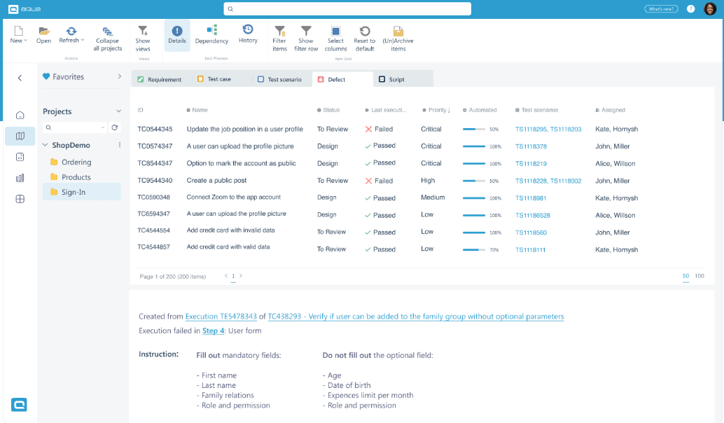 test case management tool